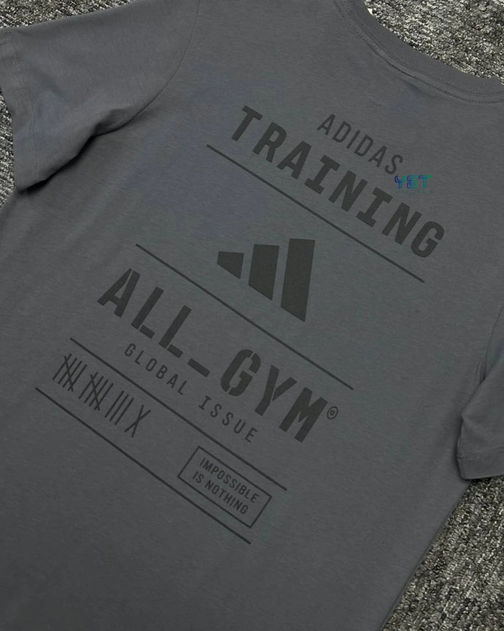 All-Gym Category Graphic Tişört - Füme