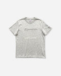 Big Logo Crewneck Tişört - Gri Melanj