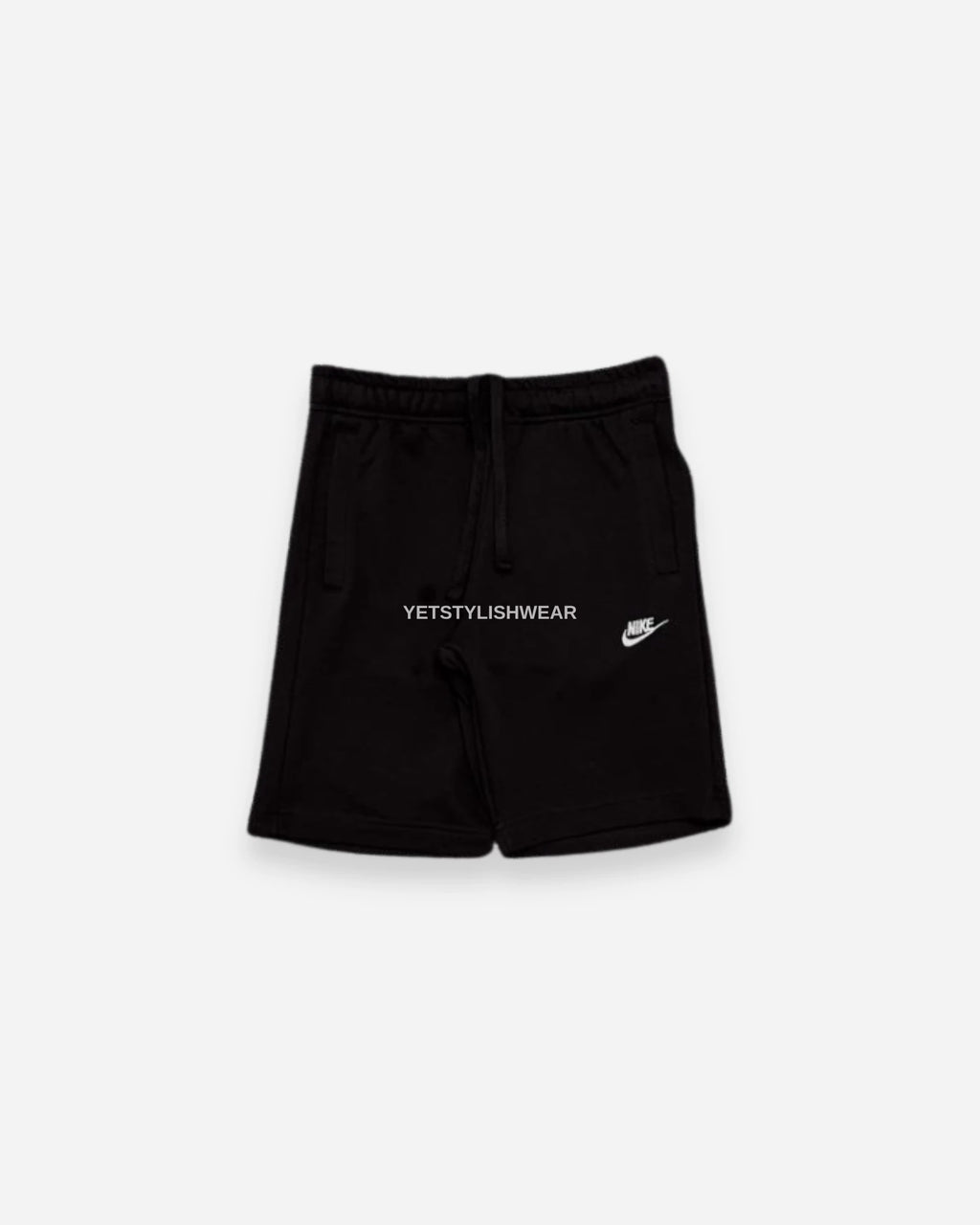 Club Fleece Şort - Siyah
