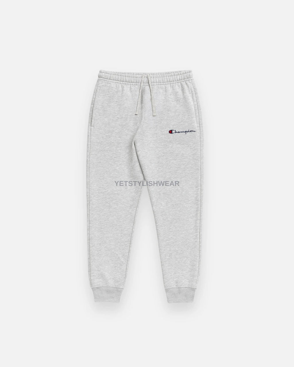 Small Script Logo Fleece Eşofman Altı - Gri Melanj