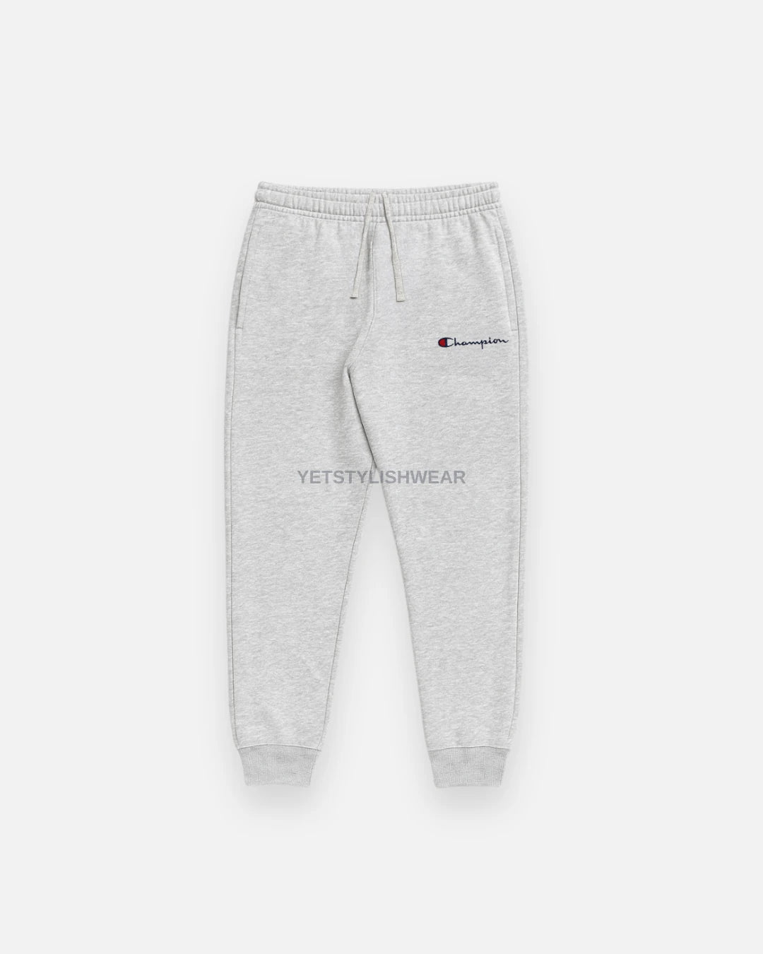 Small Script Logo Fleece Eşofman Altı - Gri Melanj