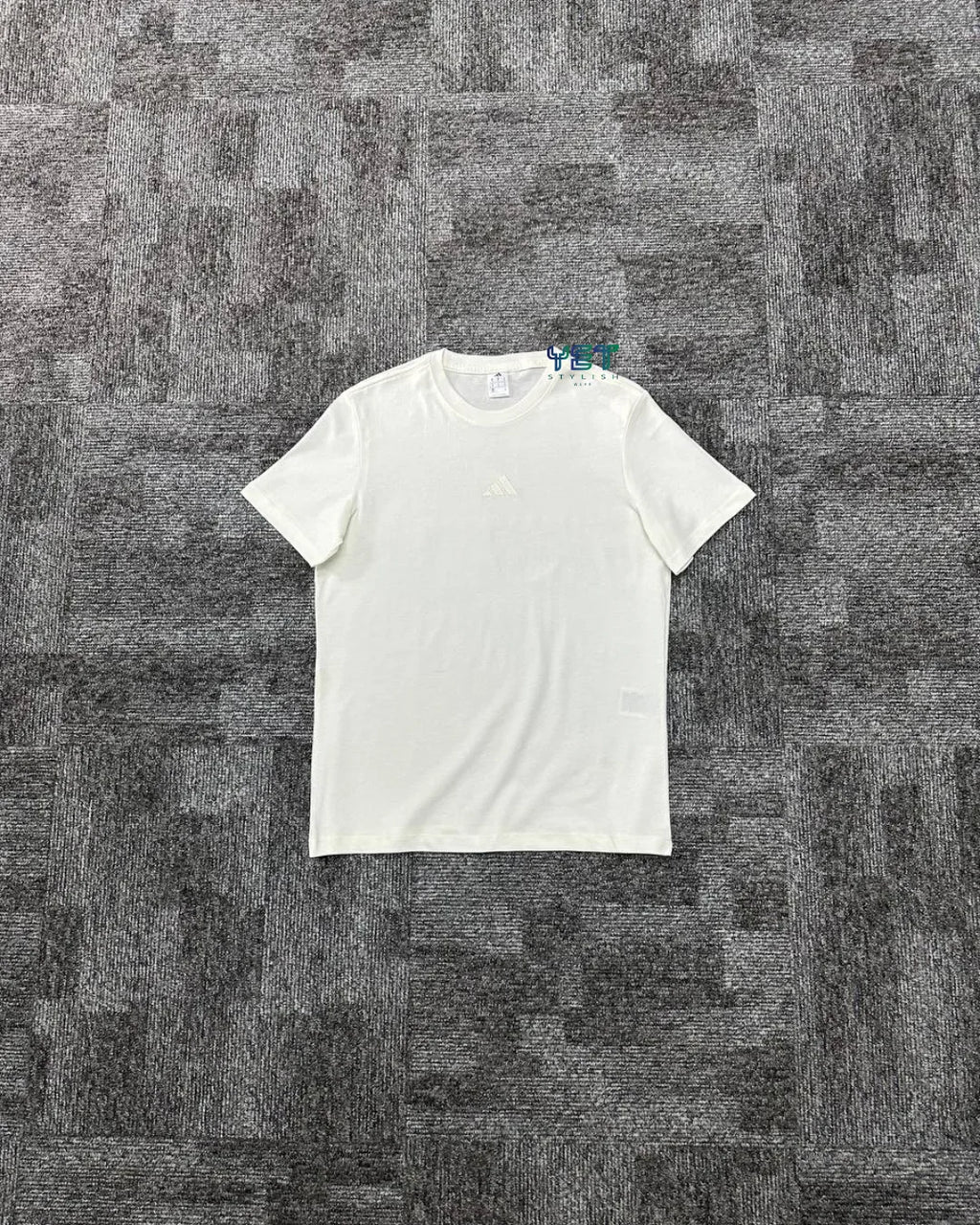 Sportswear Tişört - Ekru Beyaz