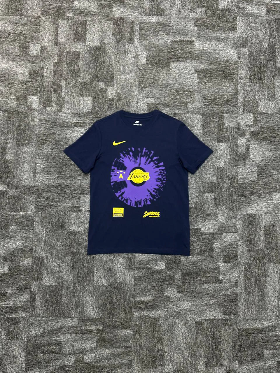 NBA LA Lakers Courtside Max90 Tişört - Lacivert