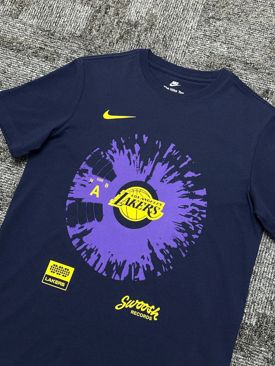 NBA LA Lakers Courtside Max90 Tişört - Lacivert