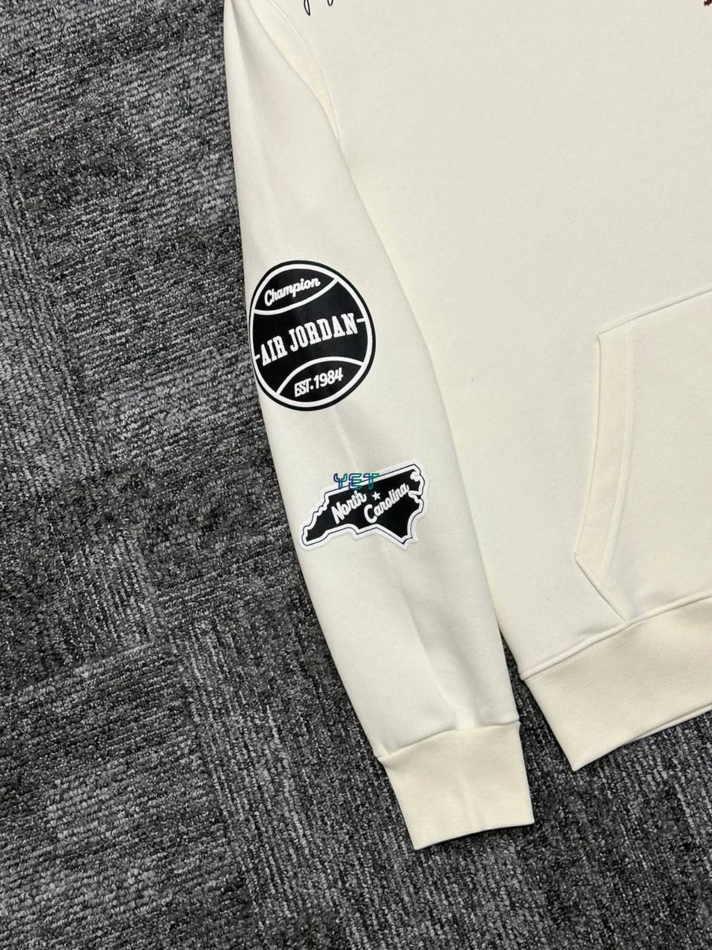 Jrdn Essentials Fleece Hoodie - Ekru Beyaz