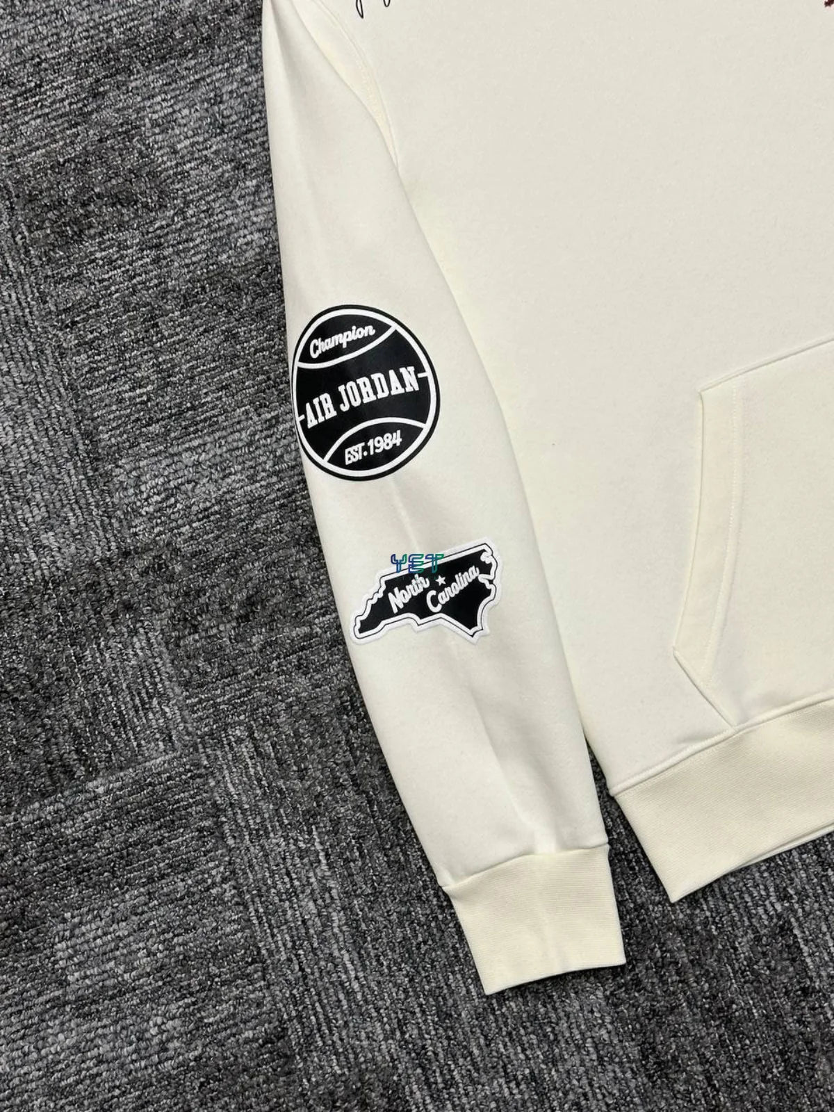 Jrdn Essentials Fleece Hoodie - Ekru Beyaz