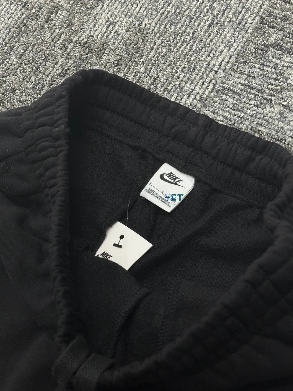 Double Swoosh Eşofman Altı - Siyah