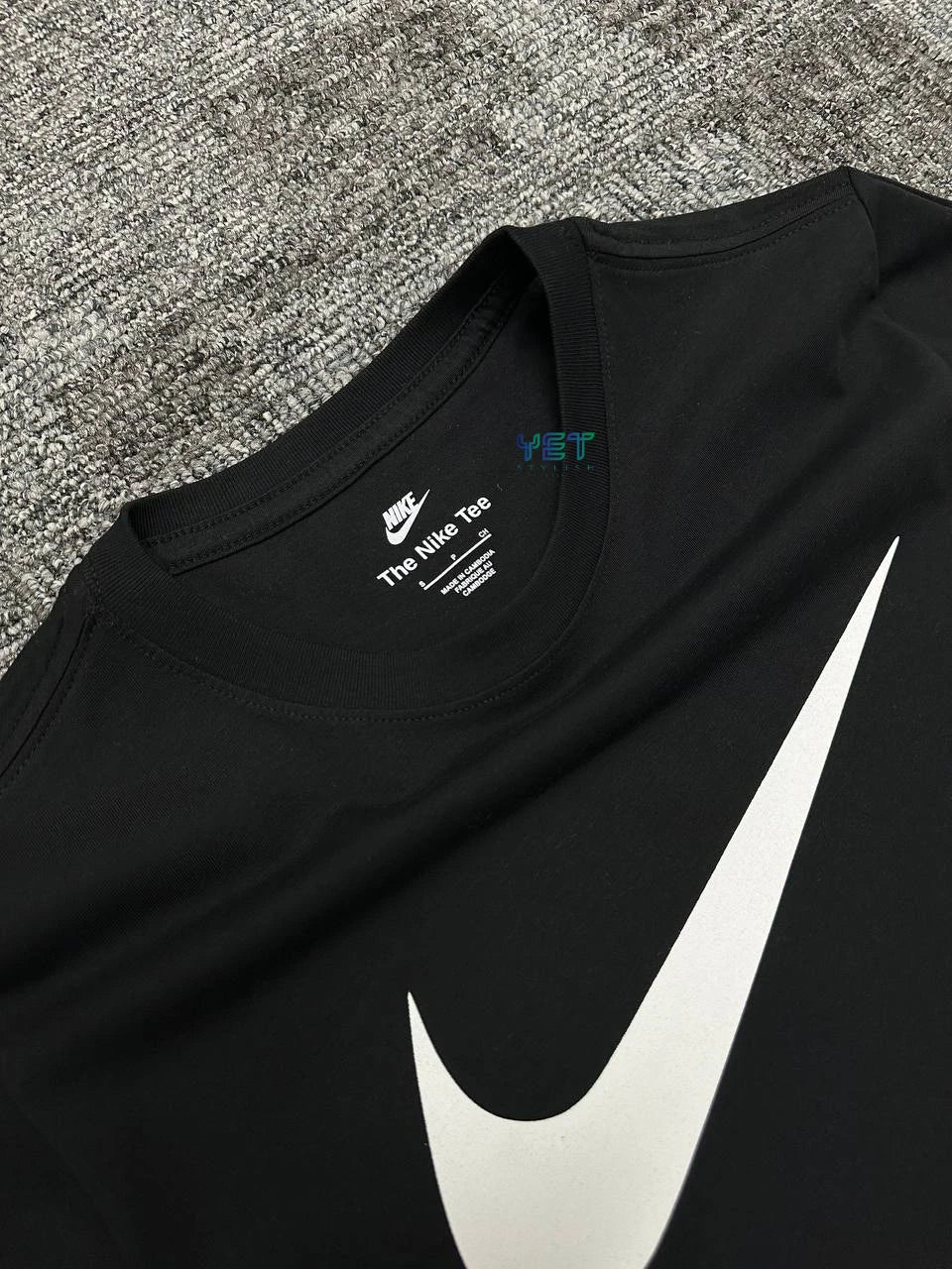 Icon Swoosh Tişört - Siyah