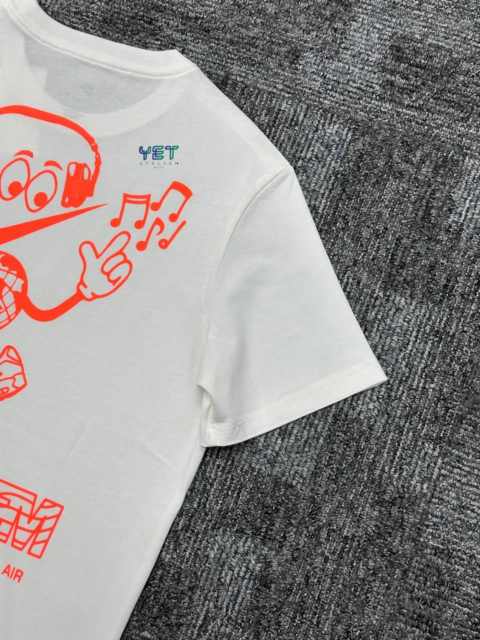 Sportswear OC LBR Tişört - Ekru Beyaz