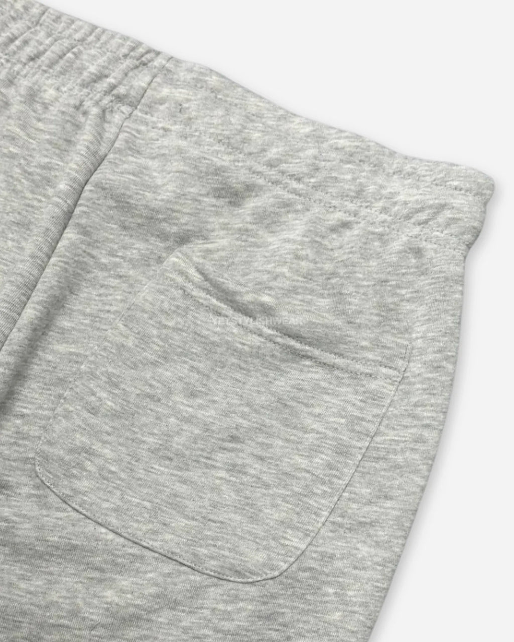 Club Fleece Şort - Gri Melanj