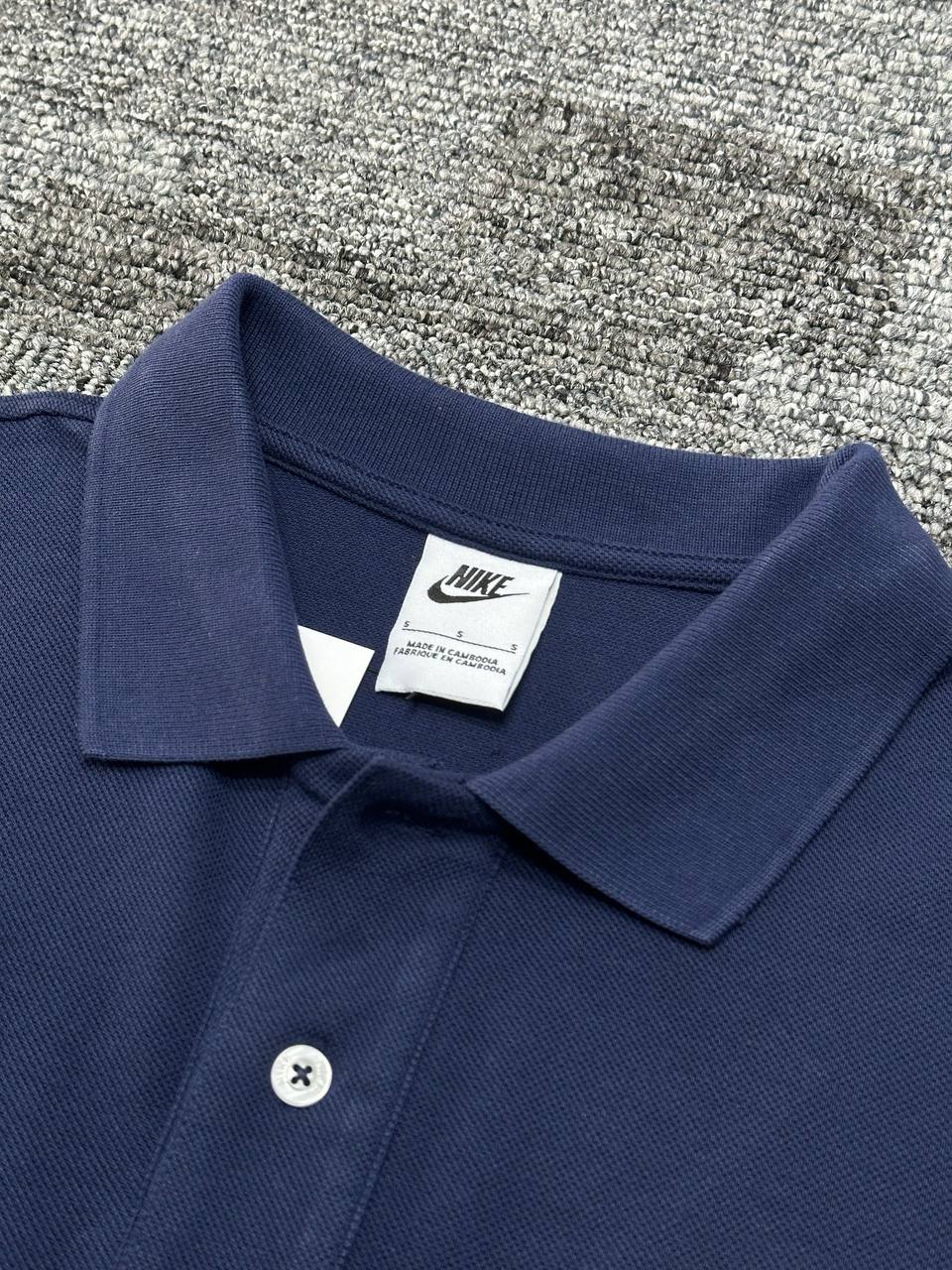 Club Fleece Polo Yaka Tişört - Lacivert
