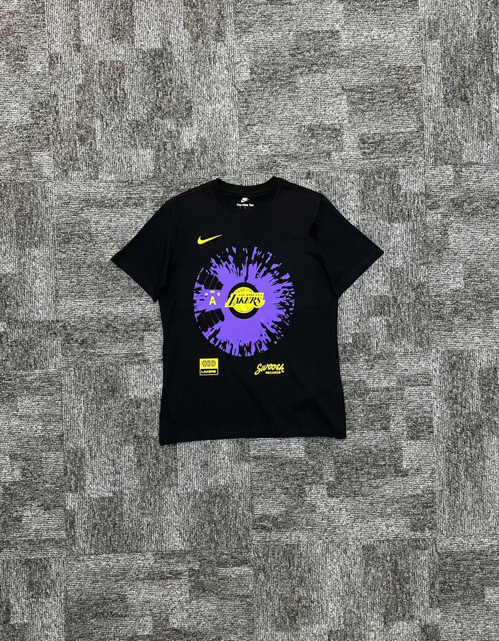 NBA LA Lakers Courtside Max90 Tişört - Siyah