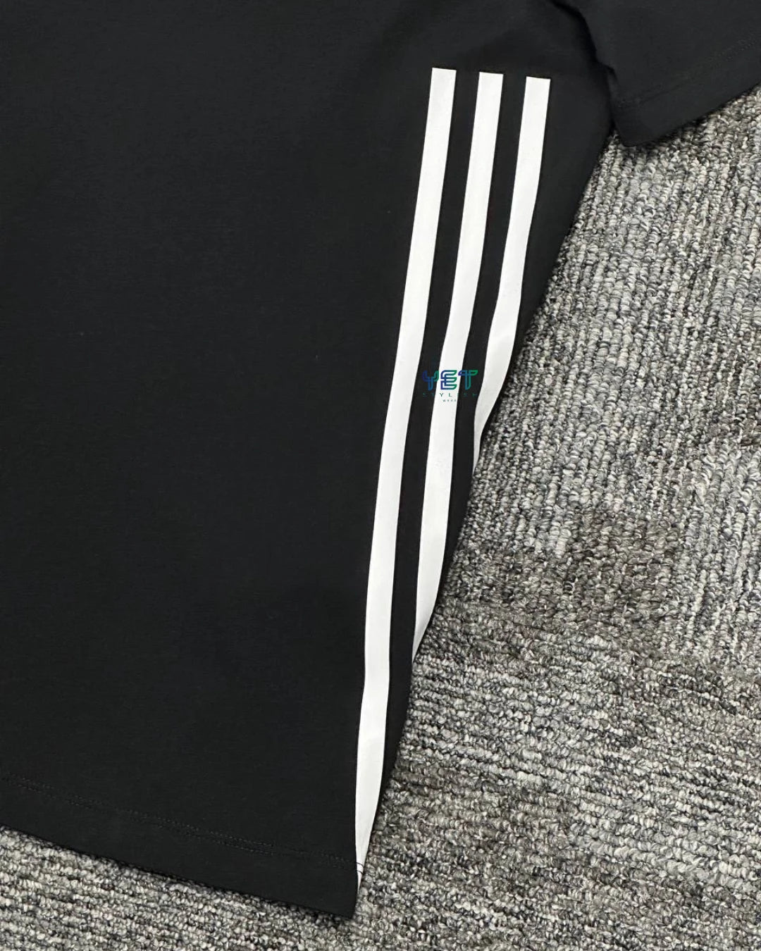 Future Icons 3-Stripes Tişört - Siyah