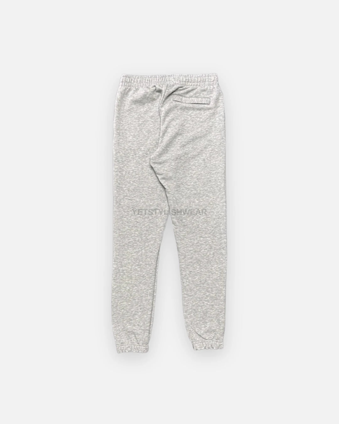 Club Fleece Eşofman Altı (Lastik Paça) - Gri Melanj