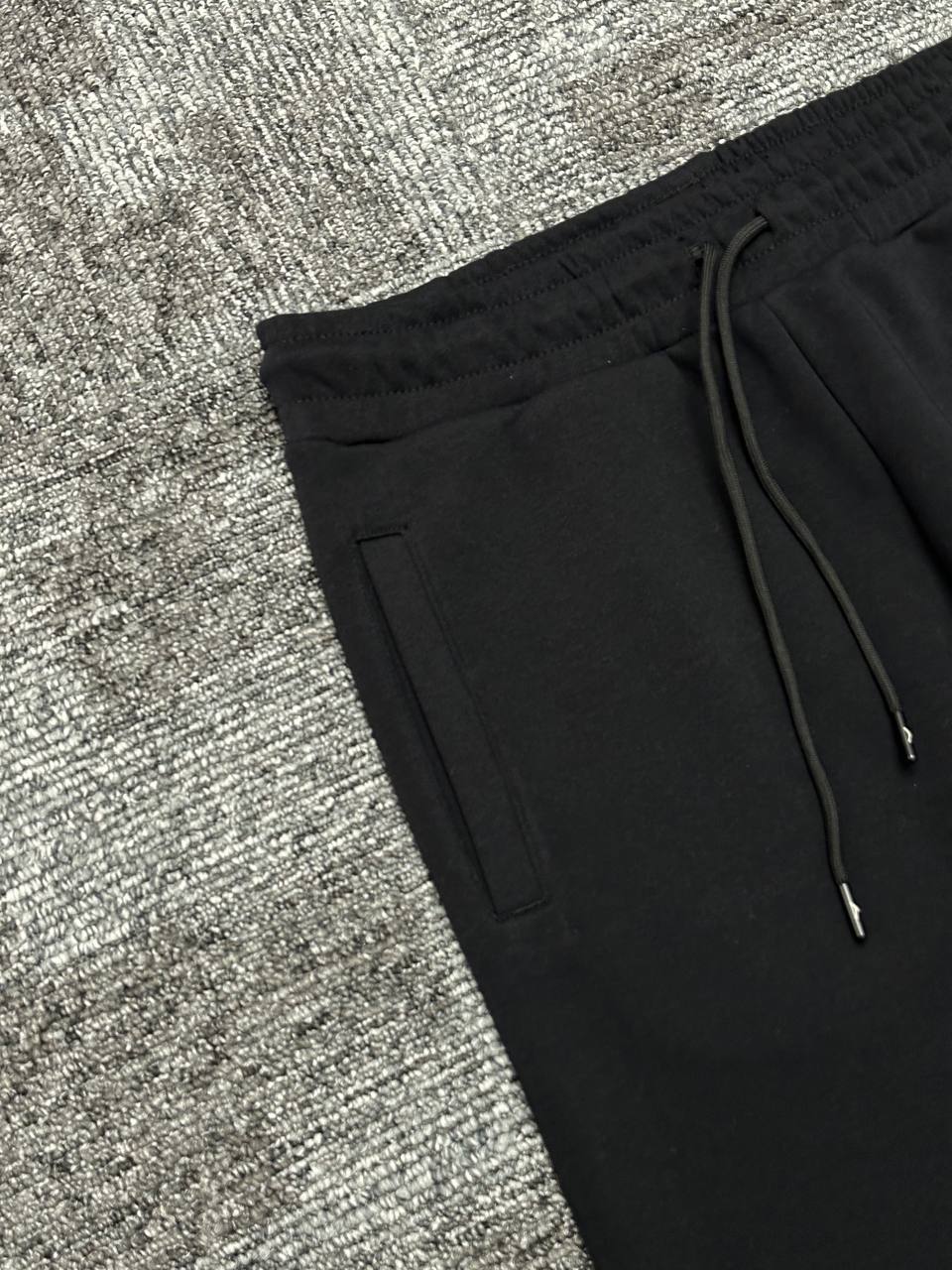 Jrdn Jumpman Logo Fleece Şort - Siyah