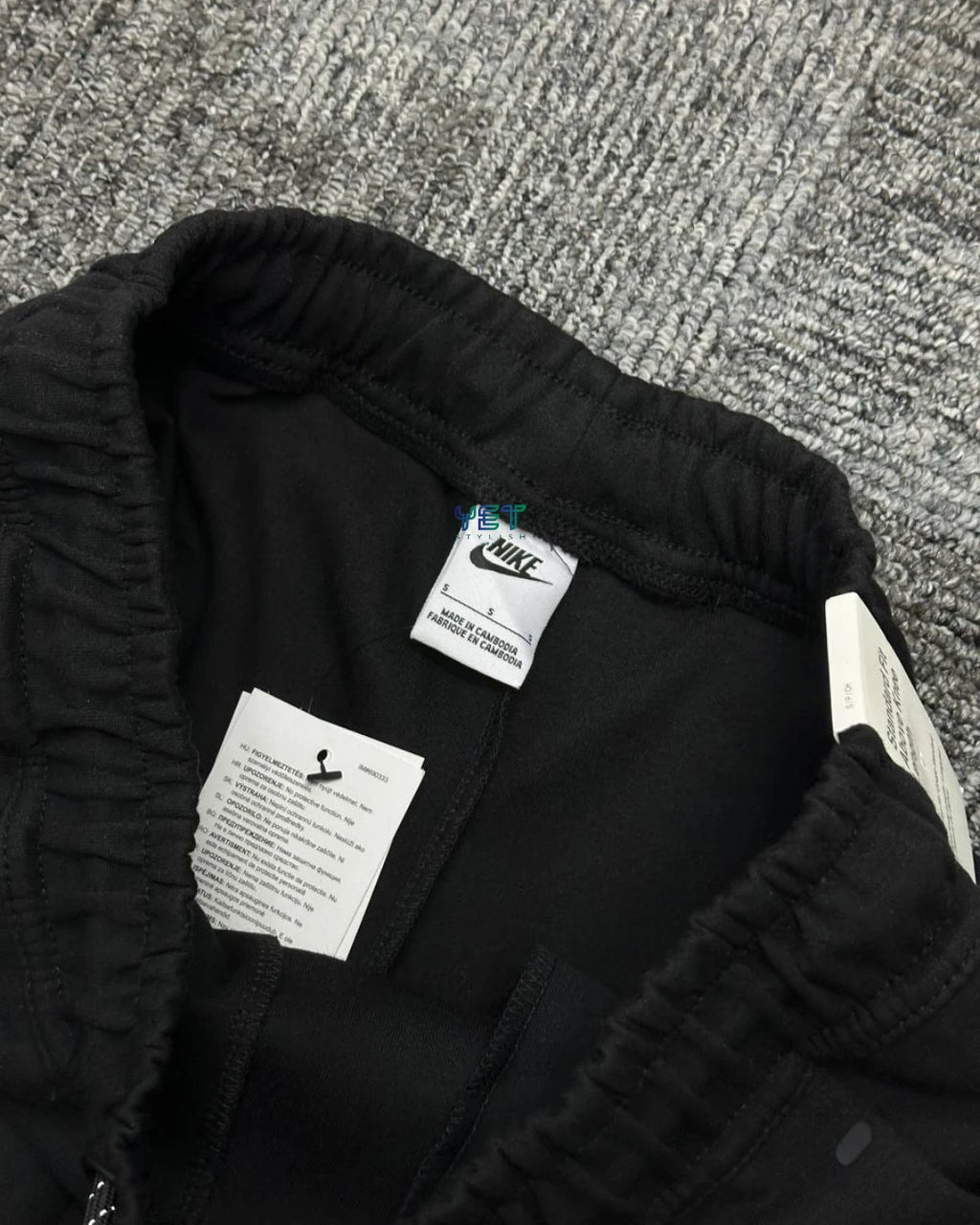 Tech Fleece Şort - Siyah