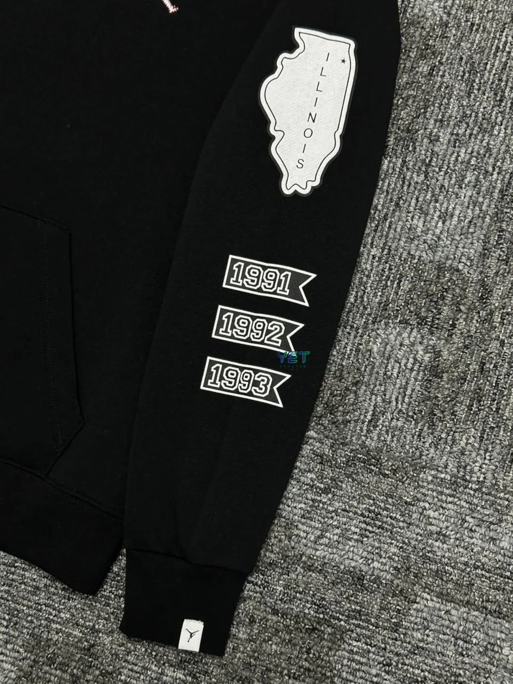 Jrdn Essentials Fleece Hoodie - Siyah