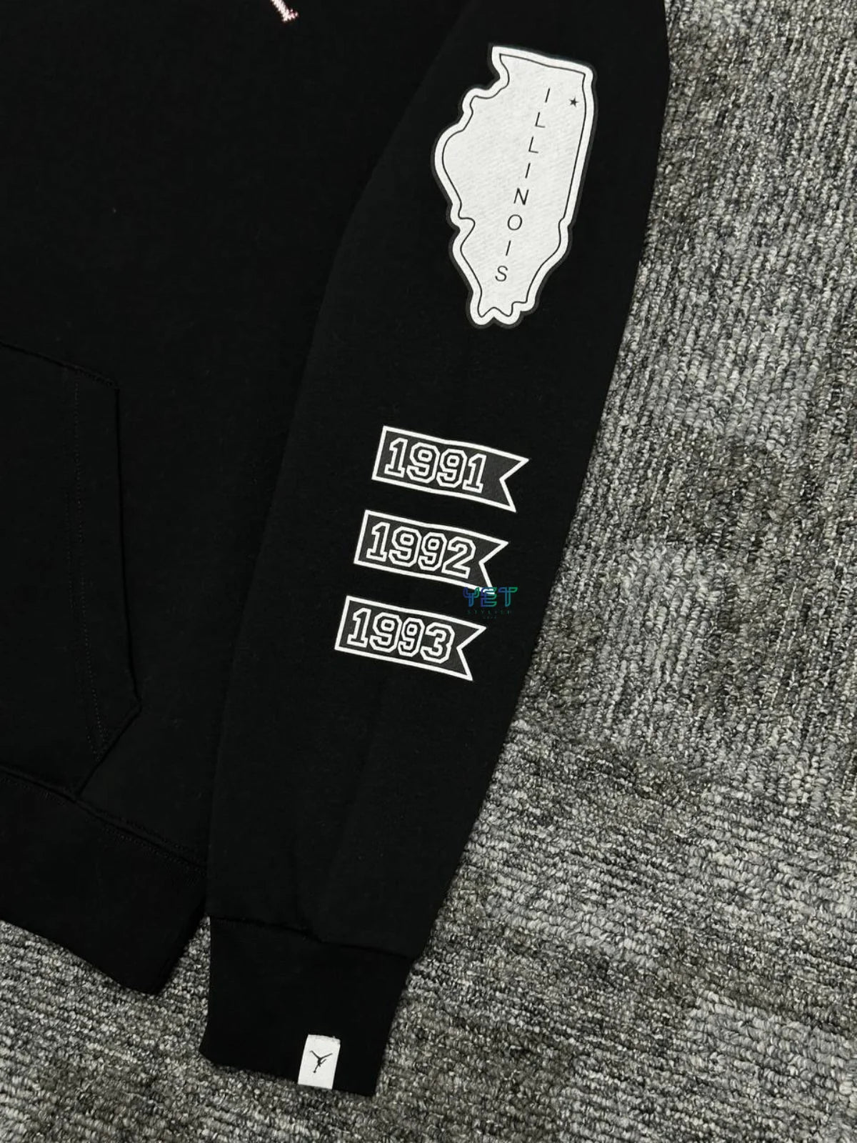Jrdn Essentials Fleece Hoodie - Siyah