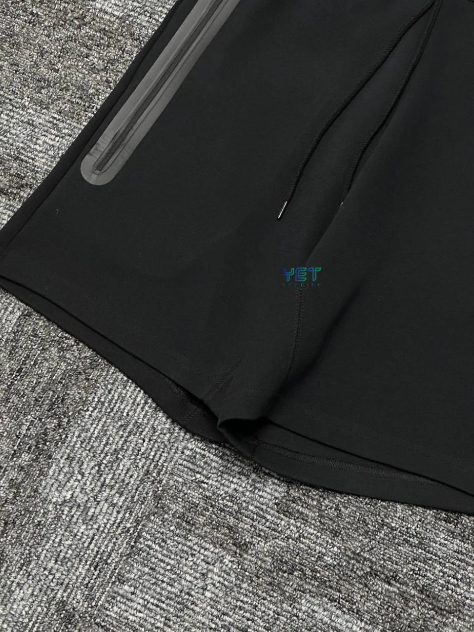 Tech Fleece Windrunner Şort - Siyah