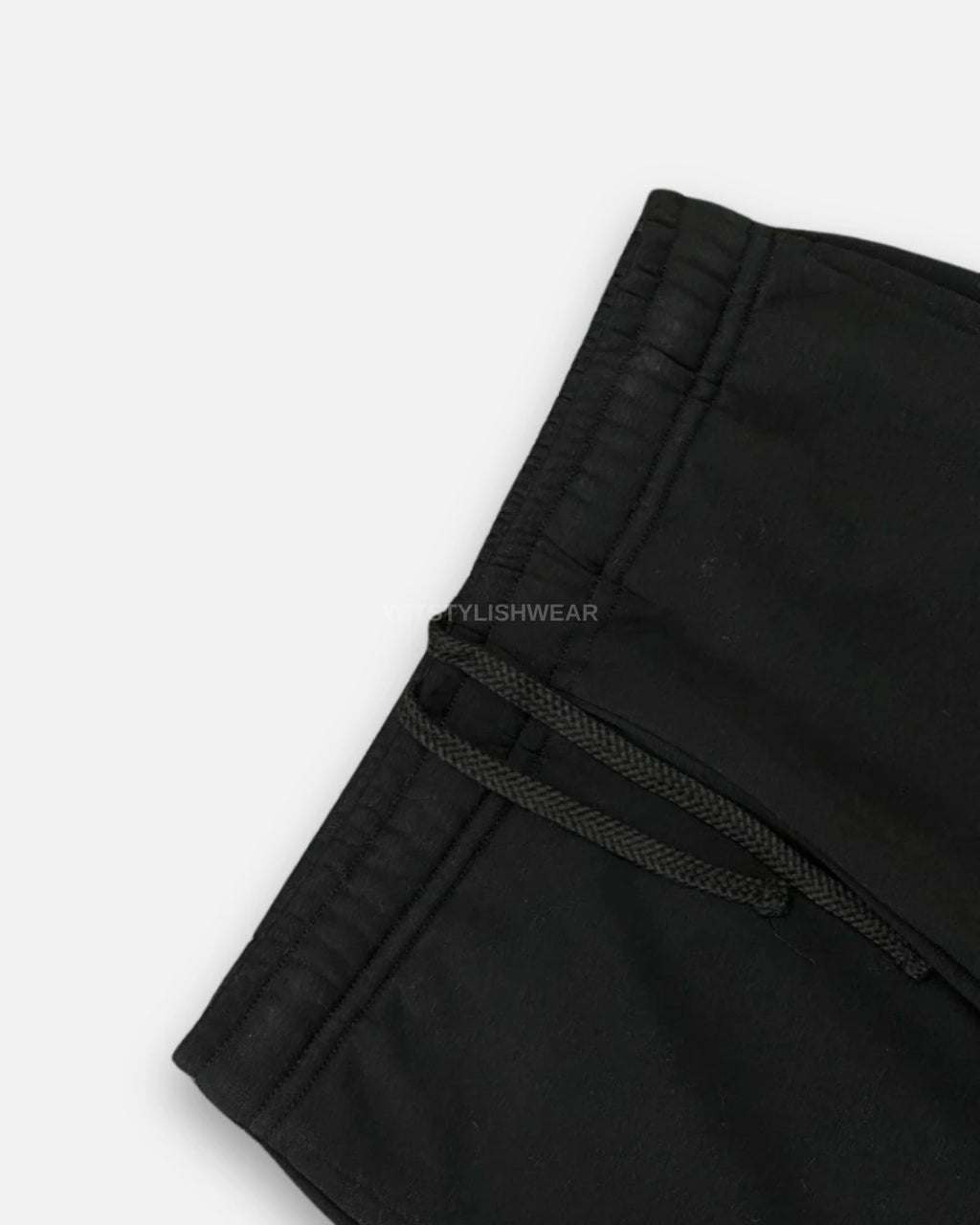 Club Fleece Eşofman Altı (Lastik Paça) - Siyah