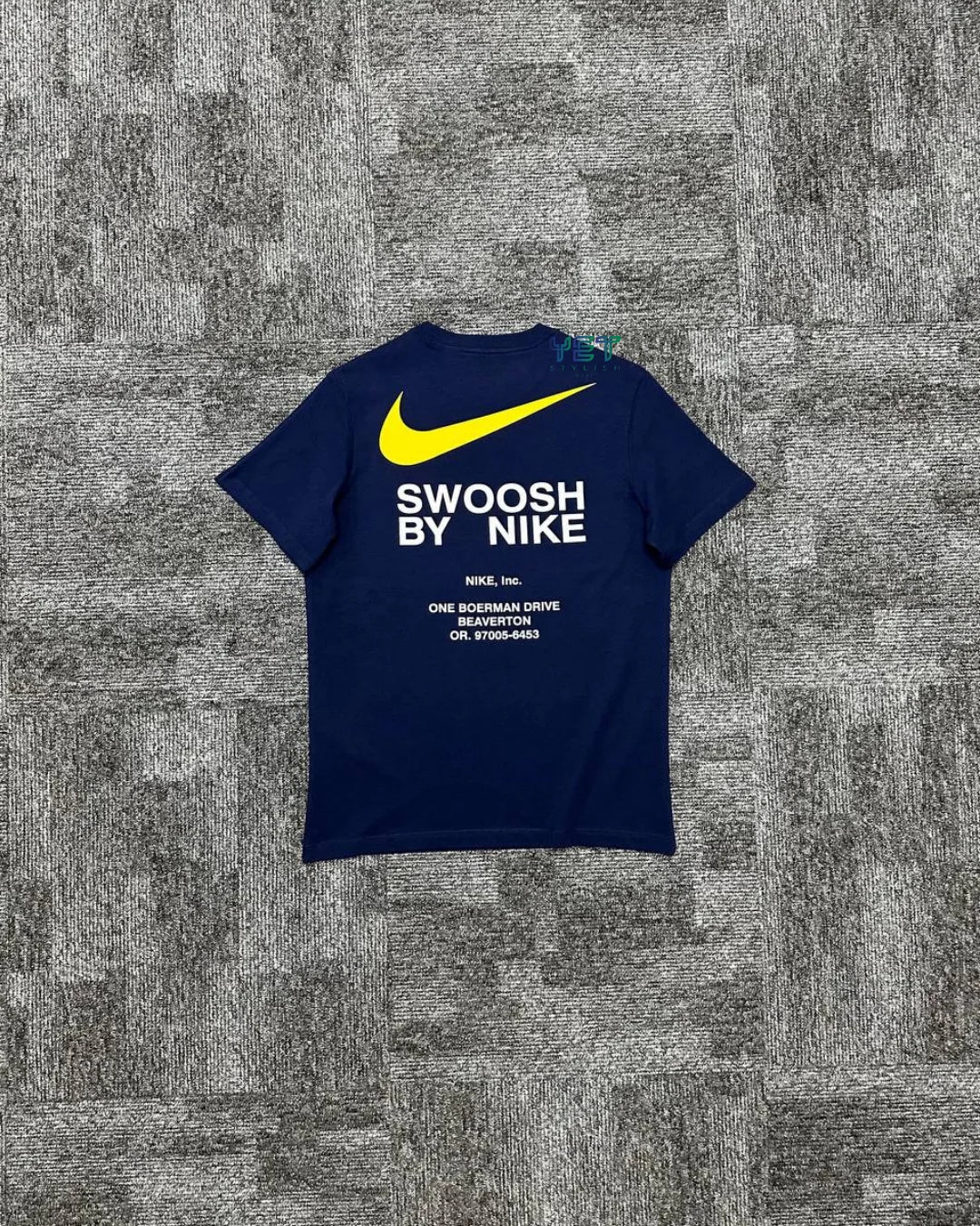 Big Swoosh Tişört - Lacivert