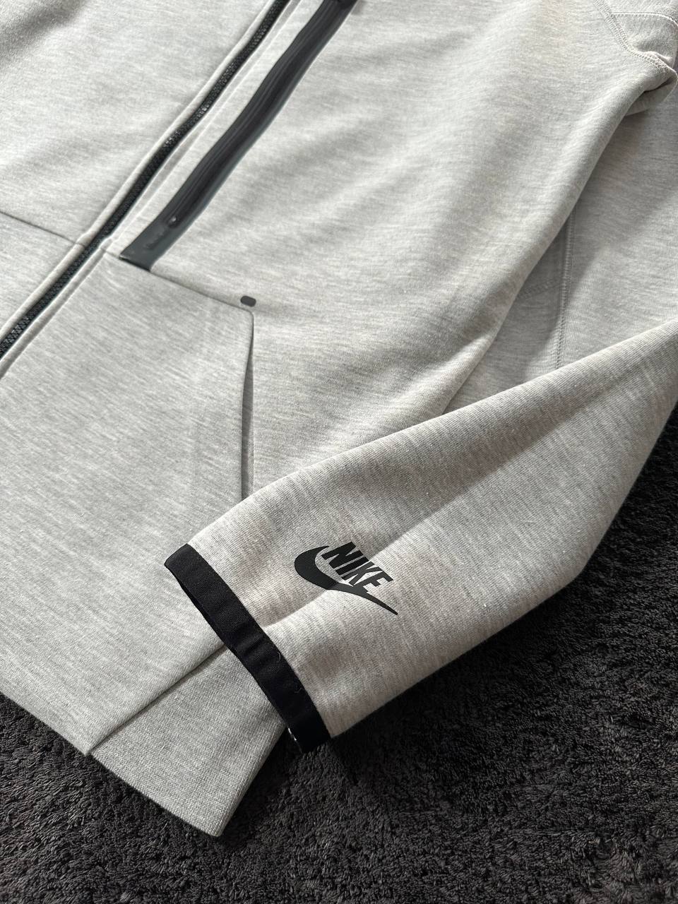Tech Fleece OG Hırka - Gri Melanj