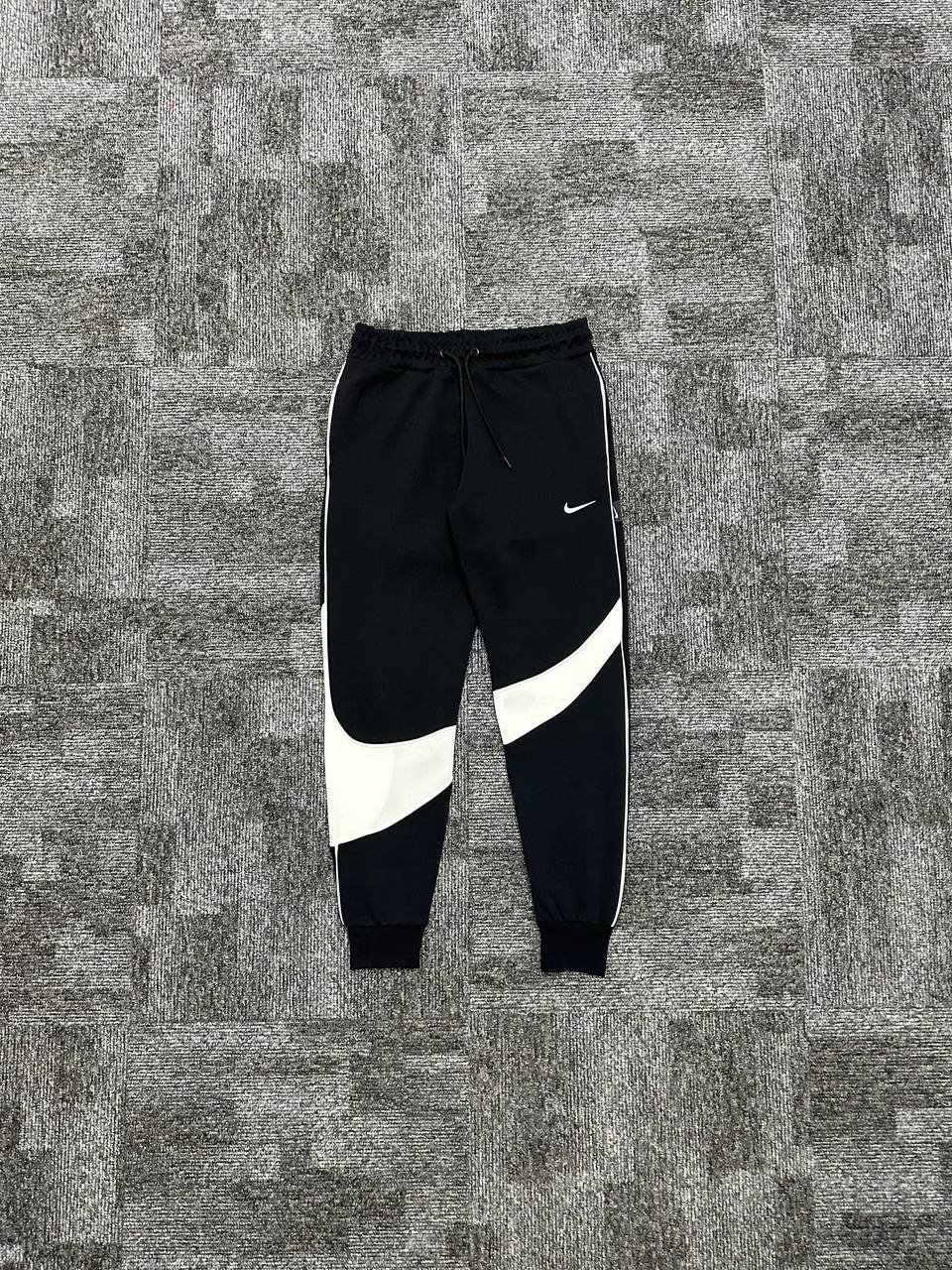 Swoosh Fleece HZ Eşofman Altı - Siyah