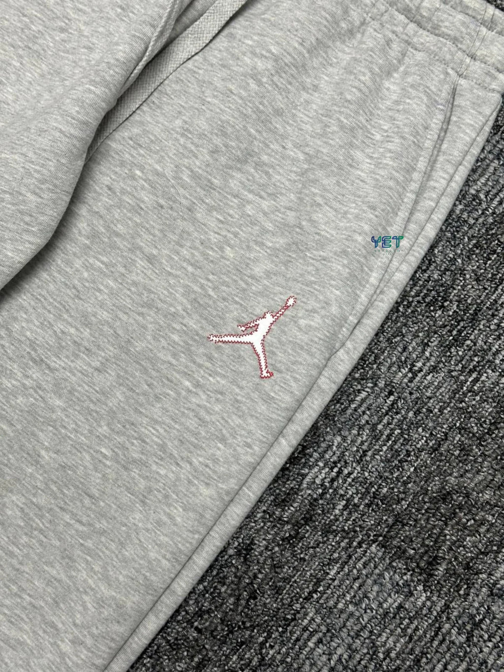 Jrdn Essentials Fleece Eşofman Altı - Gri Melanj