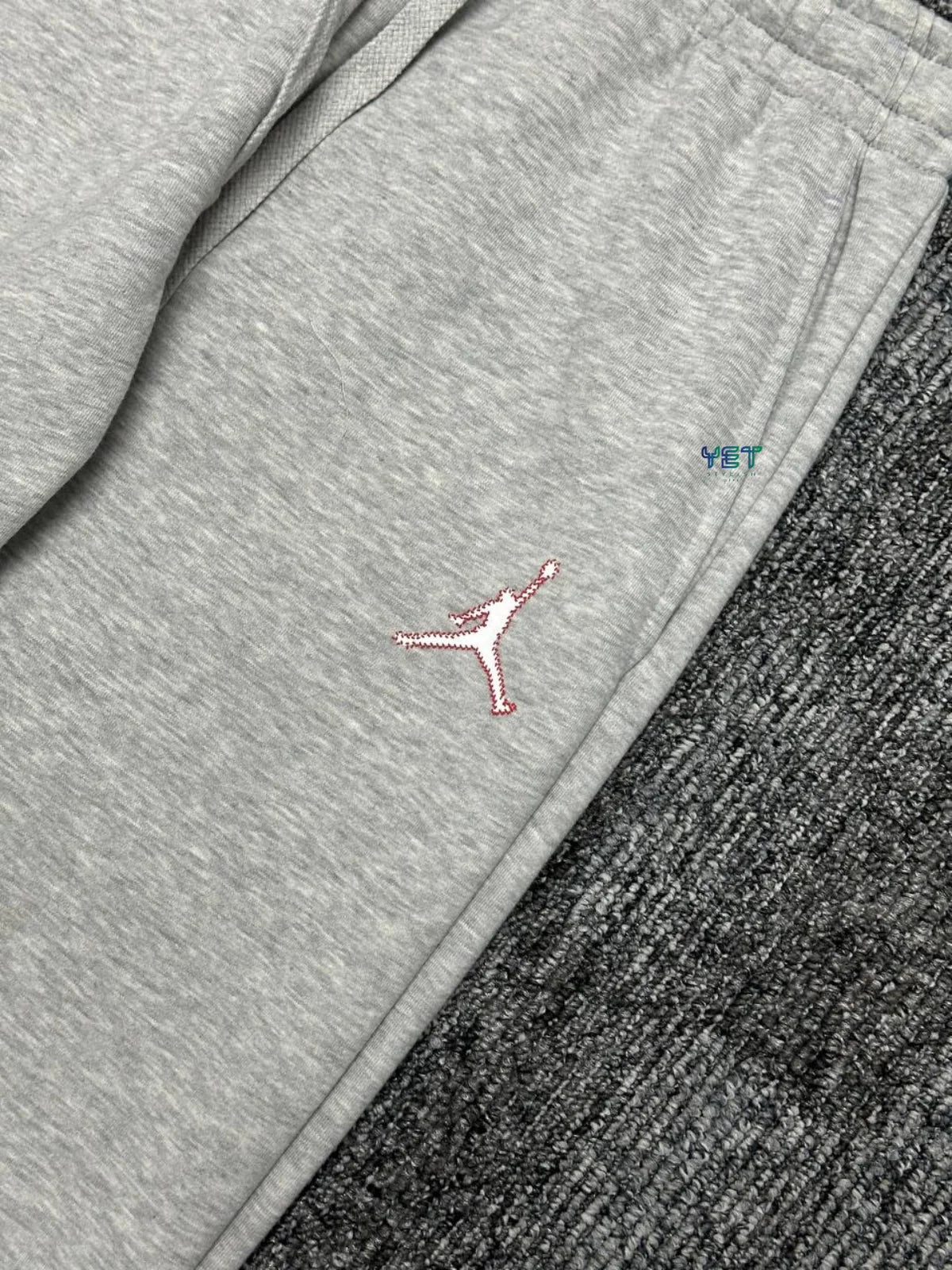 Jrdn Essentials Fleece Eşofman Altı - Gri Melanj