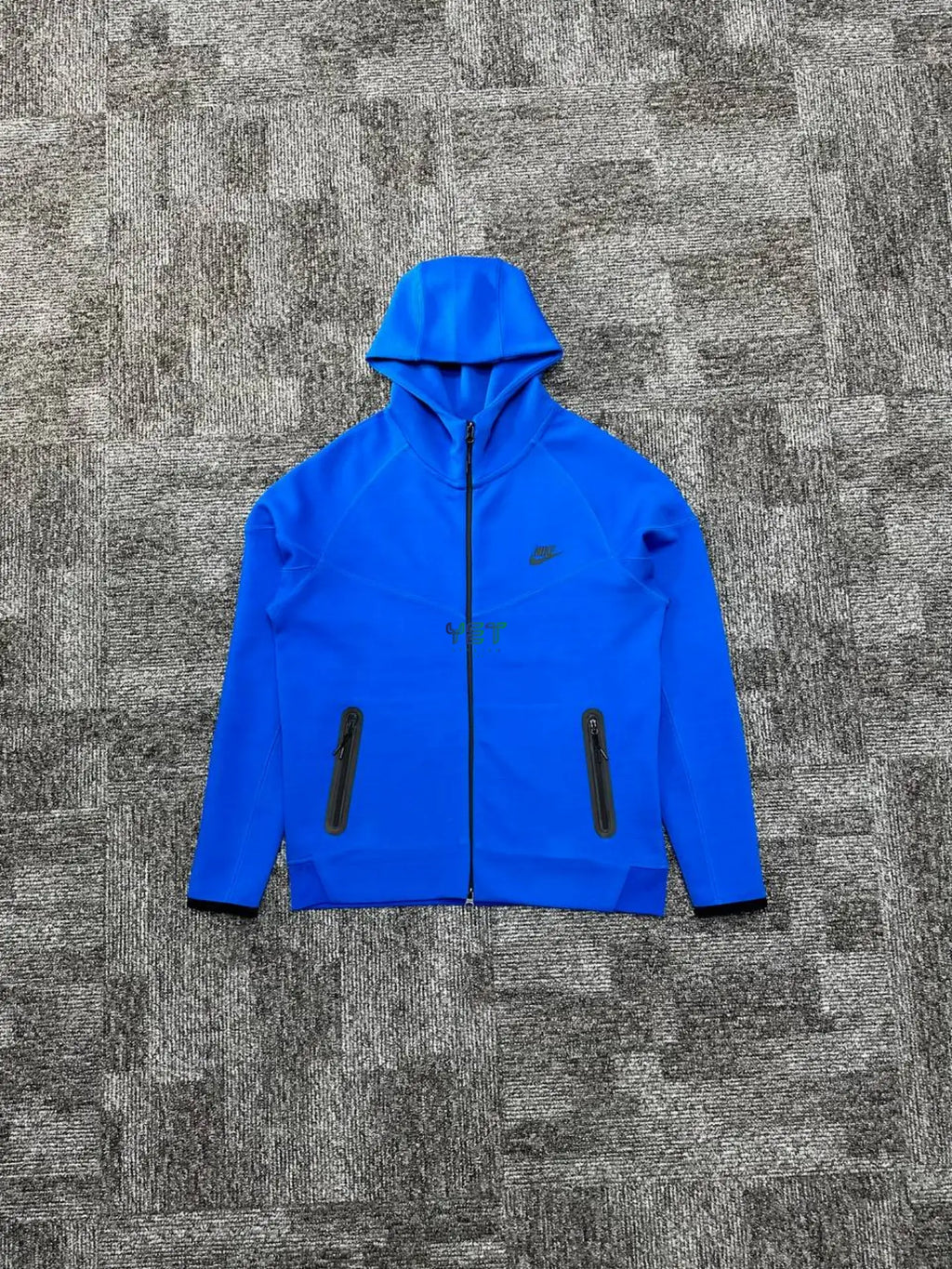 Tech Fleece Windrunner Hırka - Saks Mavisi