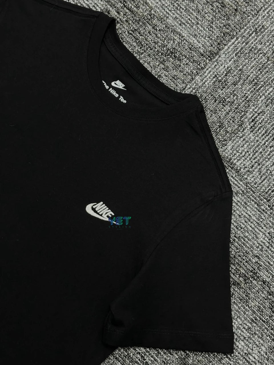Club Fleece Tişört - Siyah