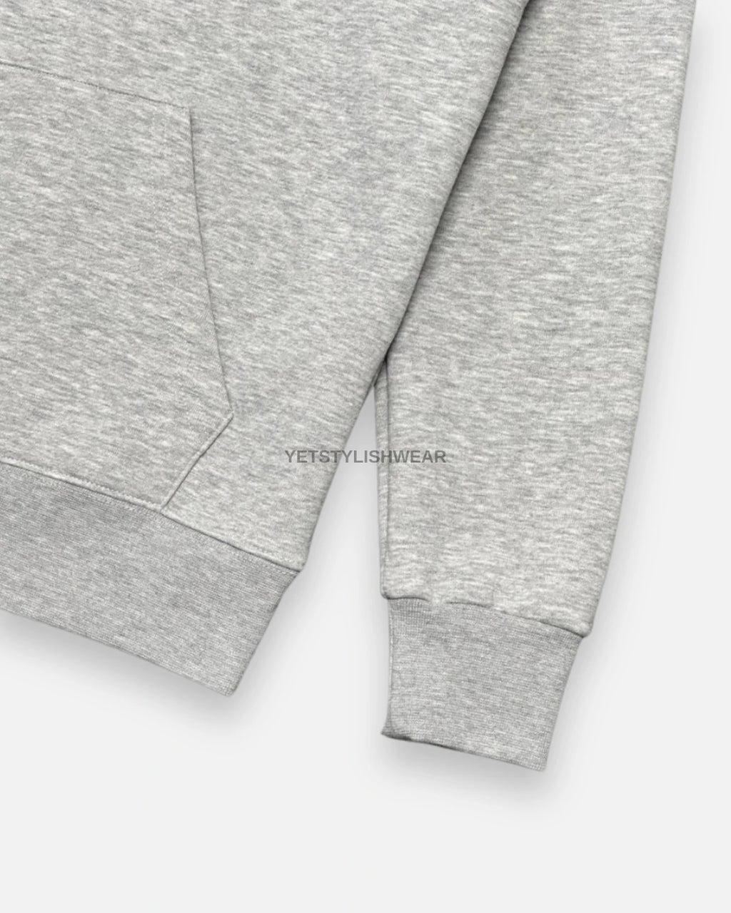 Club Fleece Hoodie - Gri Melanj