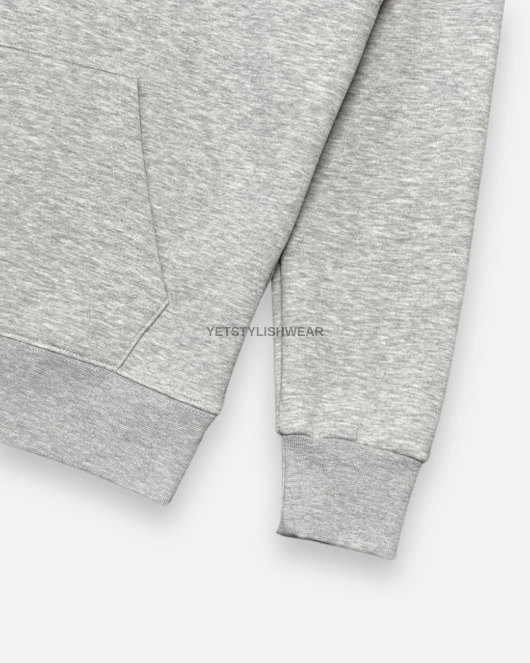Club Fleece Hoodie - Gri Melanj