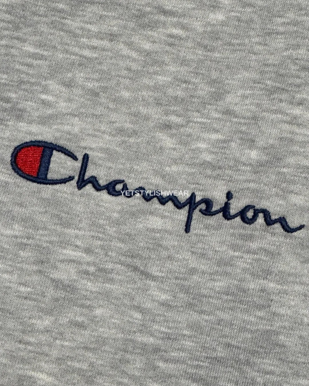 Small Script Logo Fleece Eşofman Altı - Gri Melanj