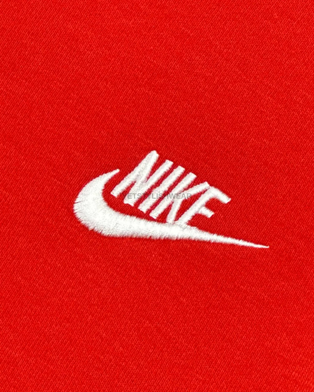 Club Fleece Sweatshirt - Kırmızı