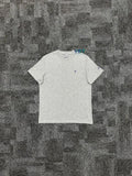 Crewneck Mini Logo Tişört - Gri Melanj
