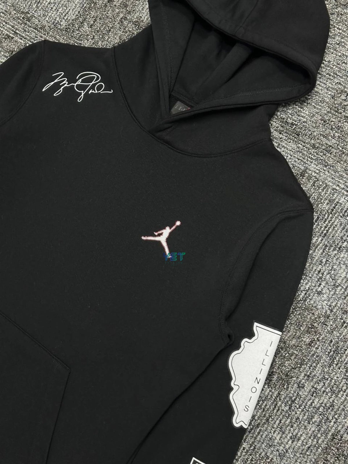 Jrdn Essentials Fleece Hoodie - Siyah