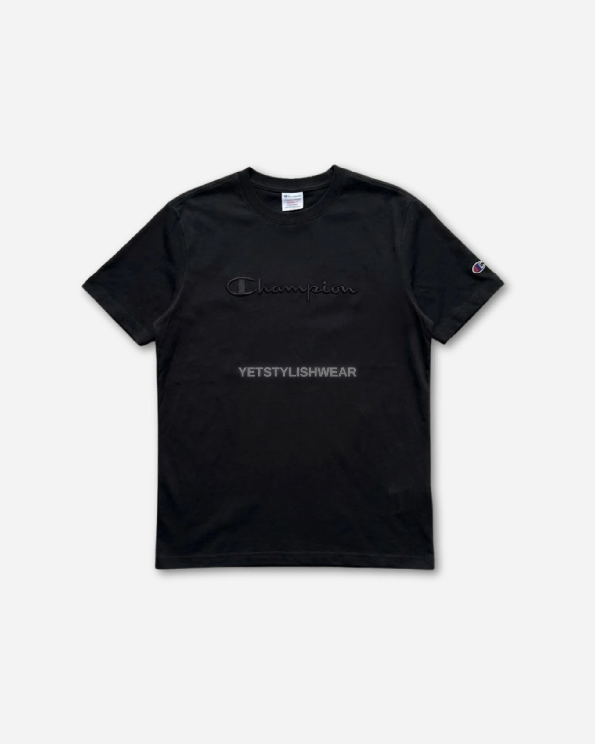 Big Logo Crewneck Tişört - Siyah