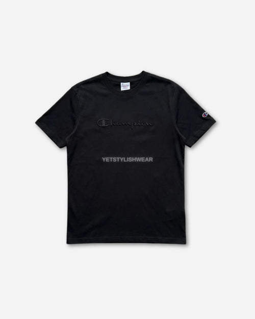 Big Logo Crewneck Tişört - Siyah