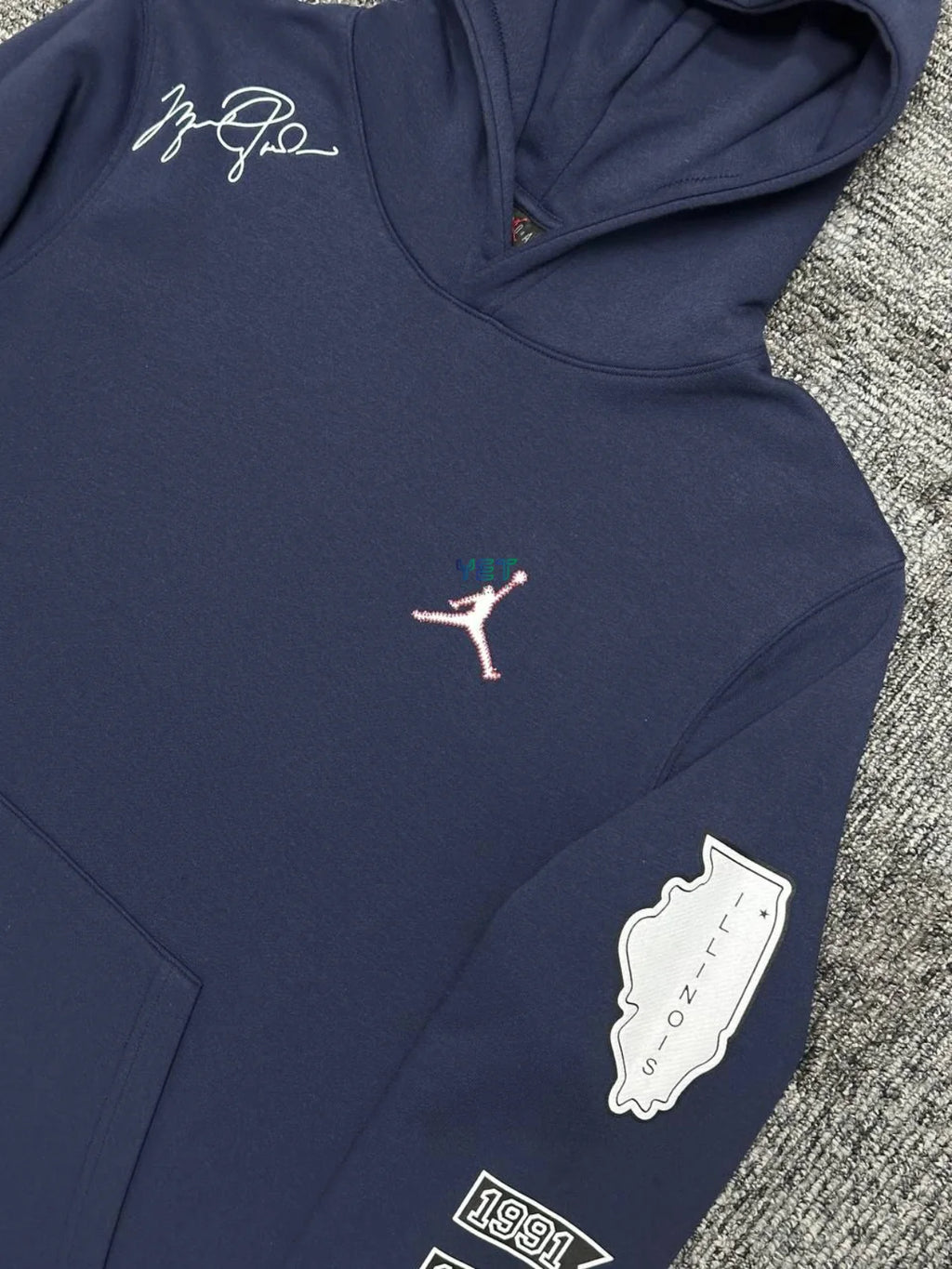 Jrdn Essentials Fleece Hoodie - Lacivert