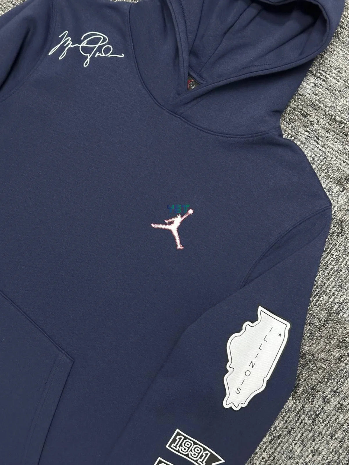Jrdn Essentials Fleece Hoodie - Lacivert