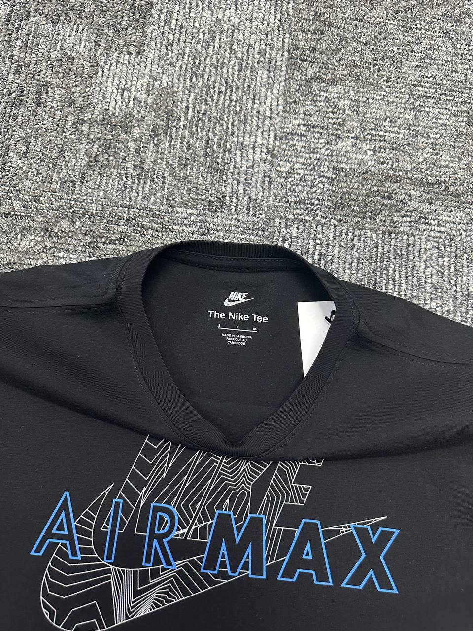 AIR Max Short-Sleeve Tişört - Siyah