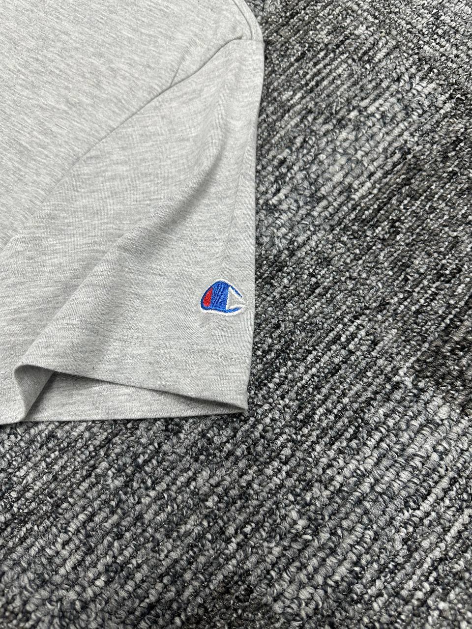 Crewneck Tişört - Gri Melanj