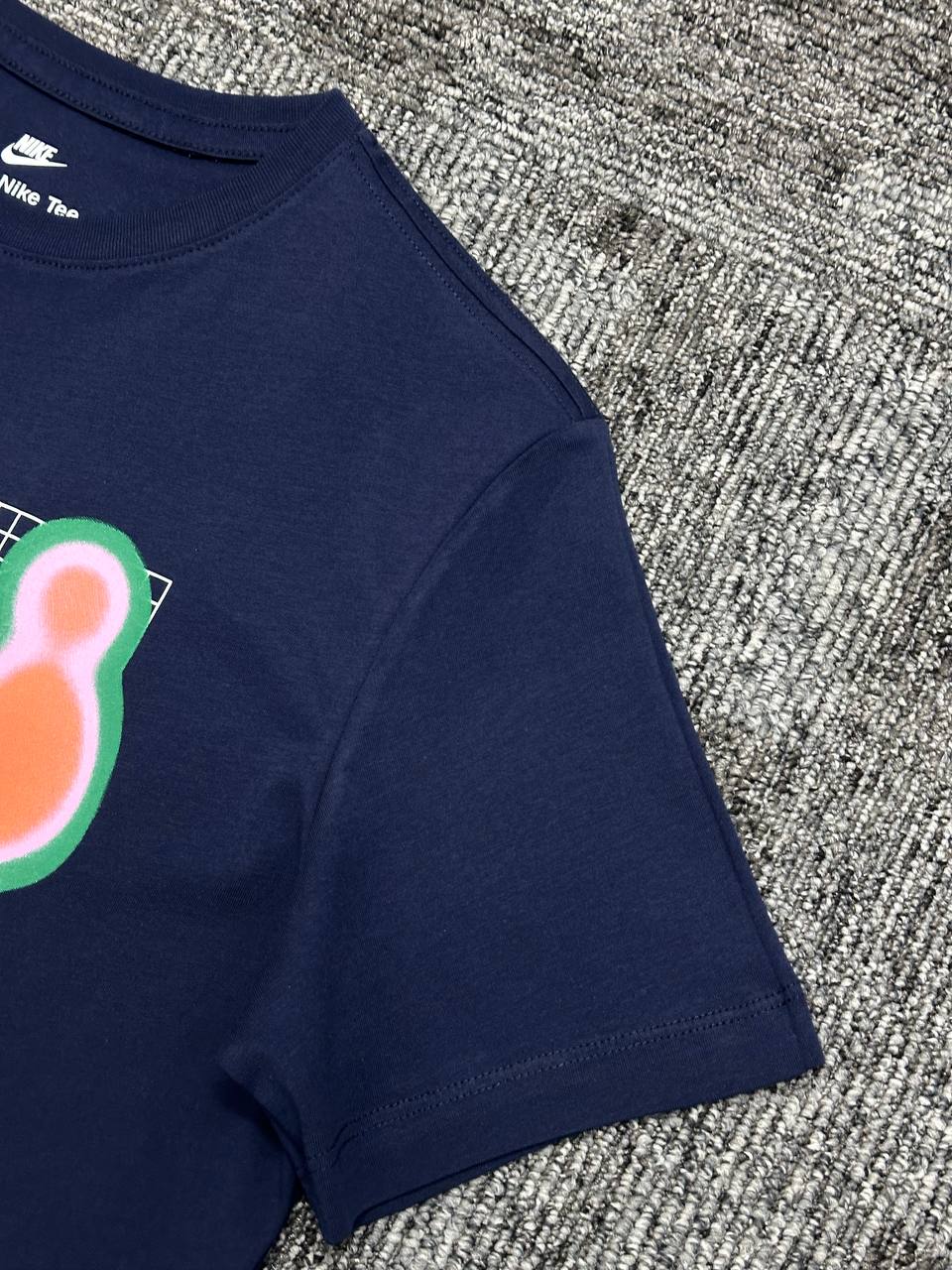 Sportswear Thermal Graphic Tişört - Lacivert