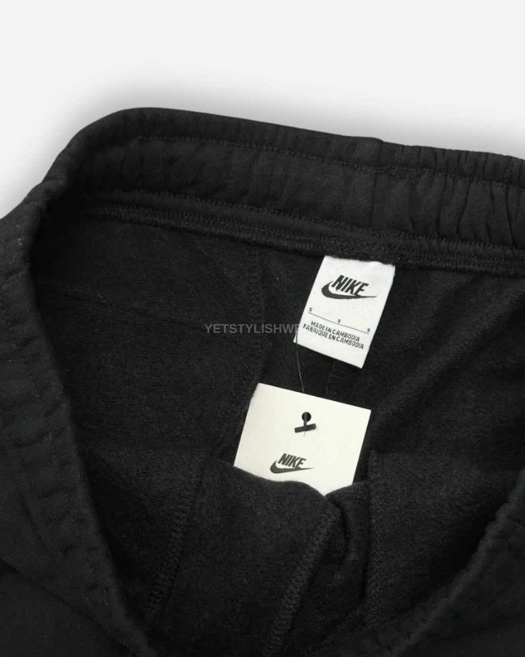 Club Fleece Eşofman Altı (Lastik Paça) - Siyah