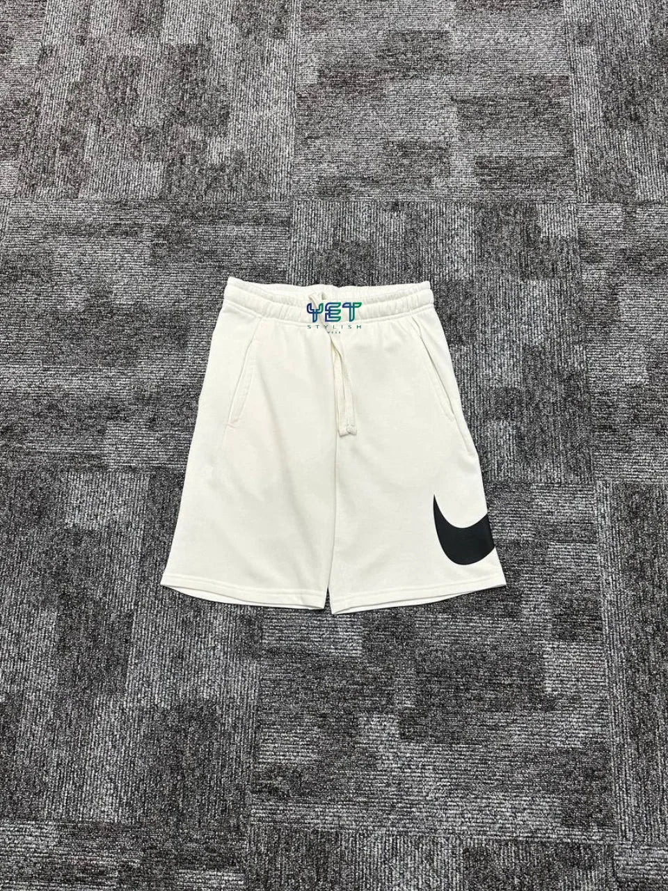 Sportswear Club Şort - Ekru Beyaz