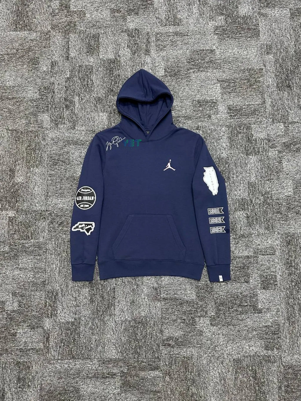 Jrdn Essentials Fleece Hoodie - Lacivert