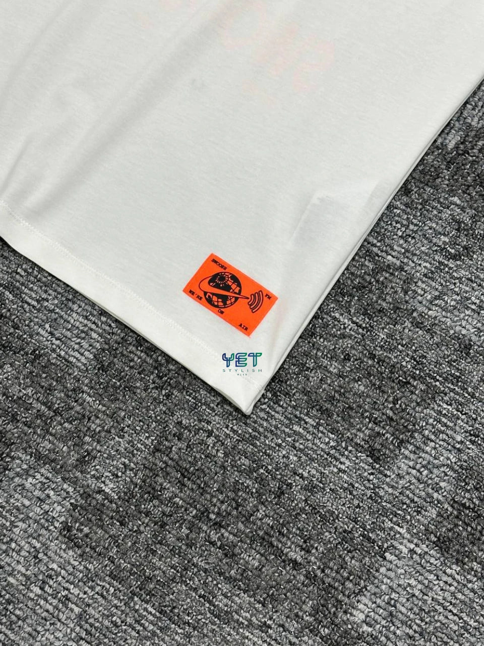 Sportswear OC LBR Tişört - Ekru Beyaz