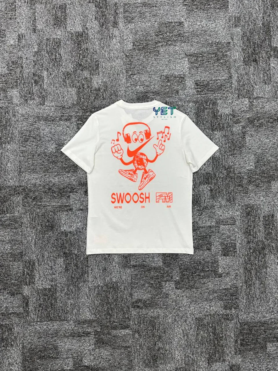 Sportswear OC LBR Tişört - Ekru Beyaz