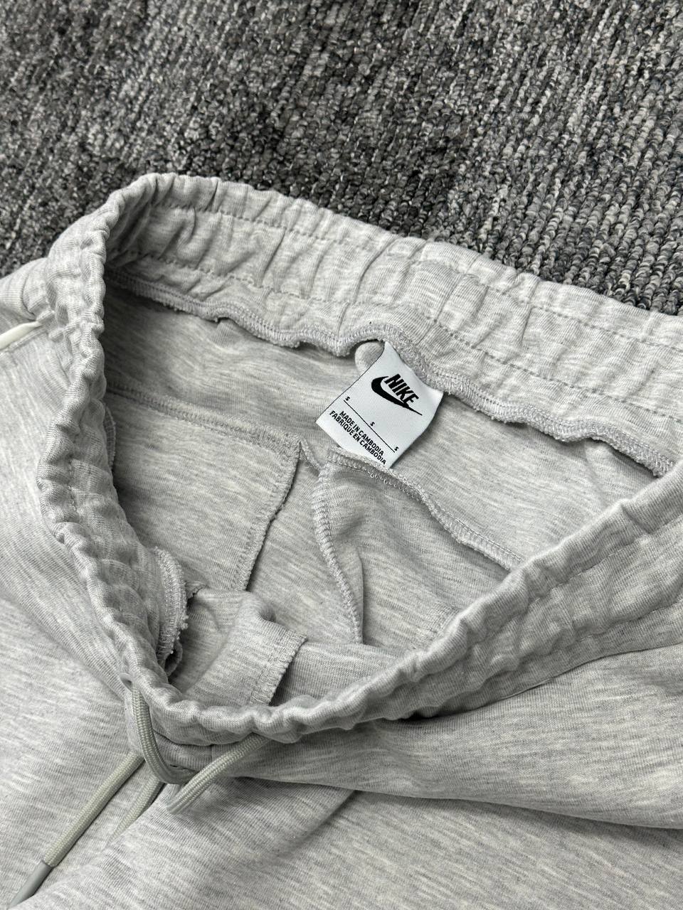 Swoosh Fleece HZ Eşofman Altı - Gri Melanj